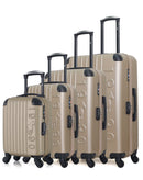 Set de 4 Valises Rigide PORTER-M