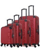 Set de 4 Valises Rigide PORTER-M
