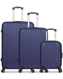 Lot de 3 valises Grand Format, Weekend et Cabine XXS CARPATES