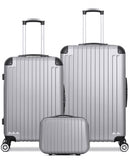 Lot de 3 Valises Grand Format, Weekend et Vanity TAGE