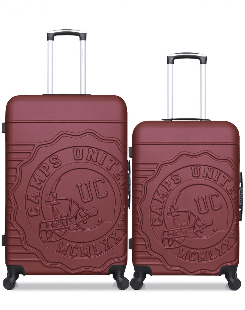 Lot de 2/3 valises (cabine, moyenne et grande) Venise rigide/souple avec  une capacité de 105 L