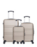 Lot de 3 valises Weekend, Cabine et Cabine XXS UTAH