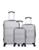 Lot de 3 valises Weekend, Cabine et Cabine XXS UTAH