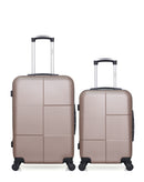 Lot de 2 valises Weekend et Cabine CORONADO